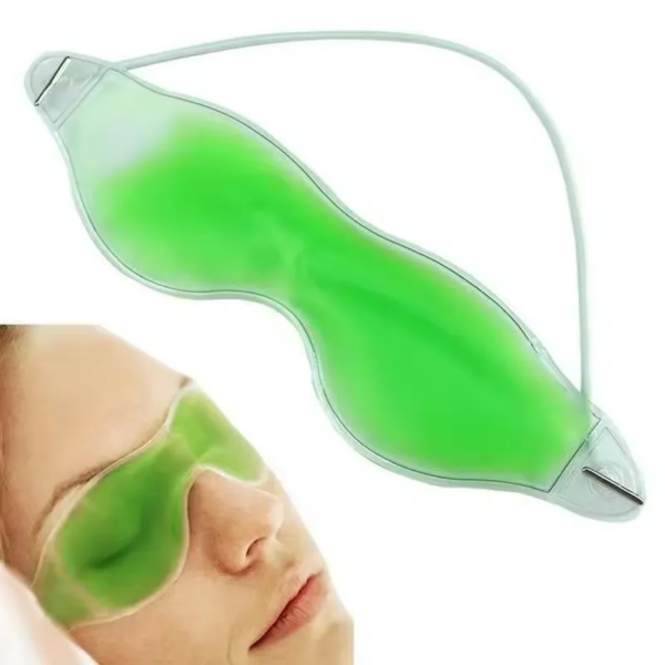 Relaxing Tired Eyes & Headache Relief Hot Cold Cooling Gel Eye Mask Ice Bag - Image 10