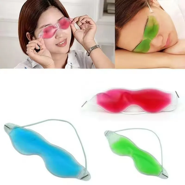 Relaxing Tired Eyes & Headache Relief Hot Cold Cooling Gel Eye Mask Ice Bag - Image 11