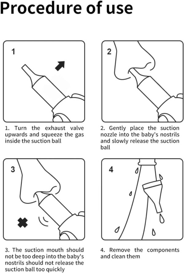 0+ Month Babies Baby Nasal Aspirators - Image 3