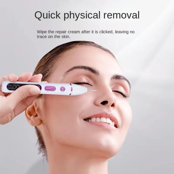 9 Level Skin Body Spot Wart Tag Tattoo Removal Pen Black Pore Dark Spot Remover Needle Remover Point Pen Facial Skin Care - Image 4