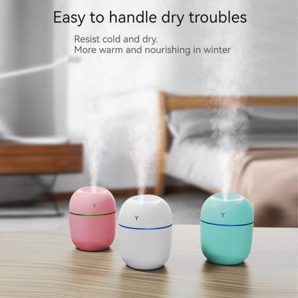 Portable 220ml Mini USB Desktop Humidifier - Image 6