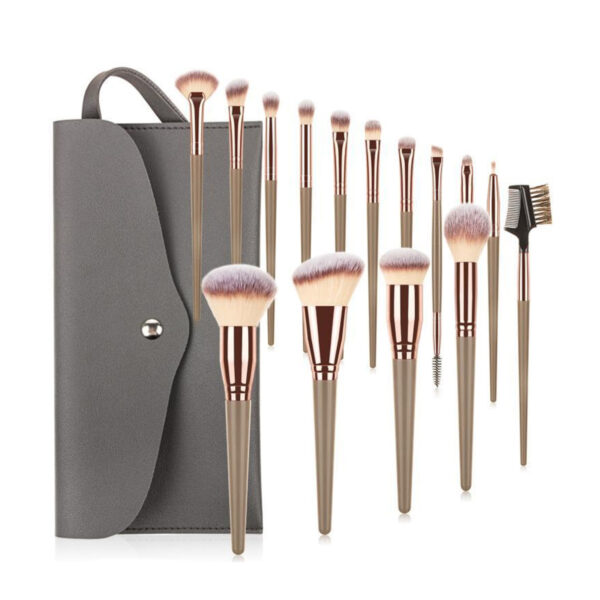 Professional makeup brush set/প্রিয়াম কোয়াটি মেক-আপ ব্রাশ সেট - Image 9