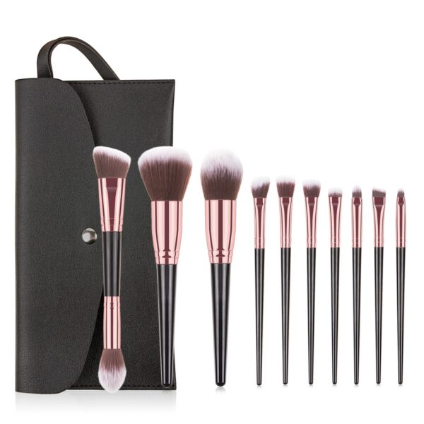 Professional makeup brush set/প্রিয়াম কোয়াটি মেক-আপ ব্রাশ সেট - Image 12