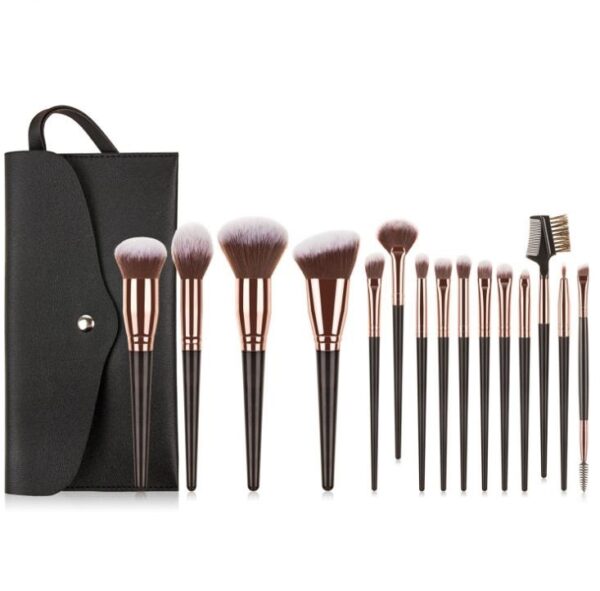 Professional makeup brush set/প্রিয়াম কোয়াটি মেক-আপ ব্রাশ সেট - Image 10