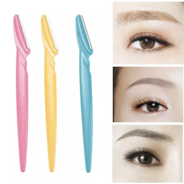 3pcs Colorful Eyebrow Trimmer - Image 2