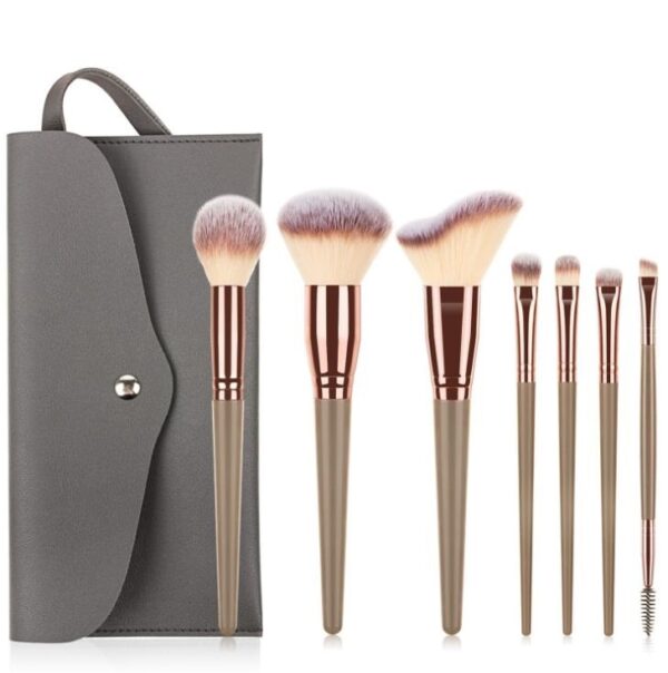 Professional makeup brush set/প্রিয়াম কোয়াটি মেক-আপ ব্রাশ সেট - Image 14