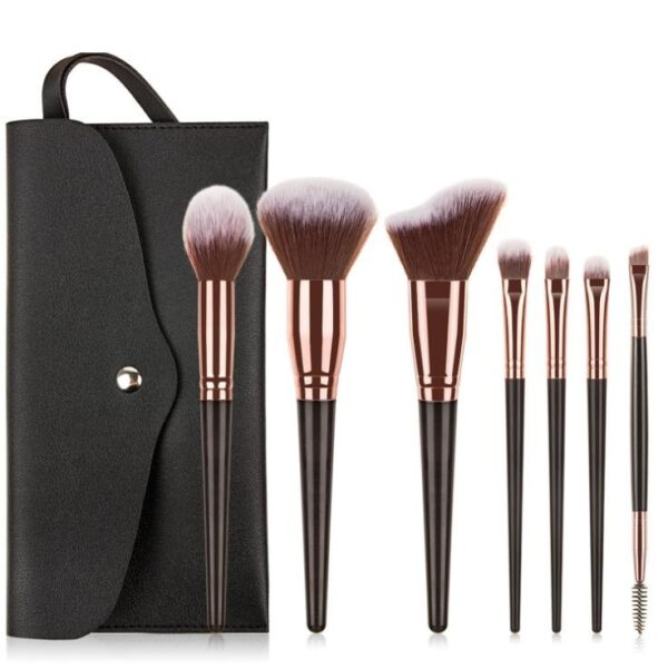 Professional makeup brush set/প্রিয়াম কোয়াটি মেক-আপ ব্রাশ সেট - Image 13