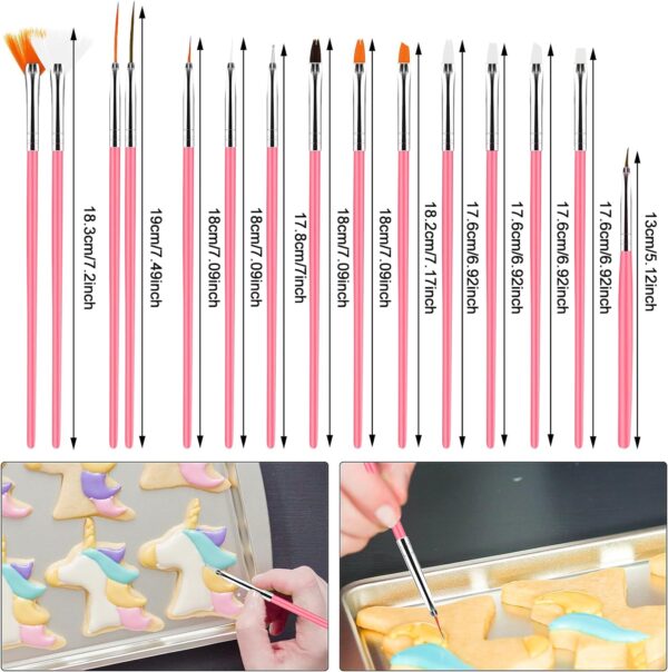 15pcs Nail Art Painting Brush Set - Image 7