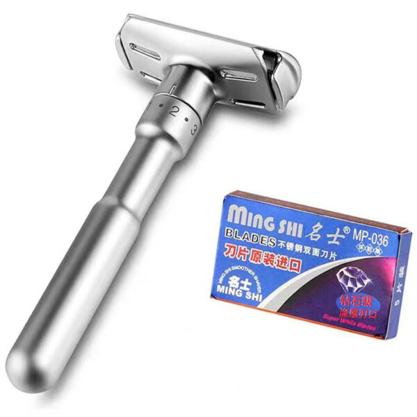 Professional Vintage Adjustable Double Edge Safety Razor/পুরুষদের শেভিং রেজার - Image 8