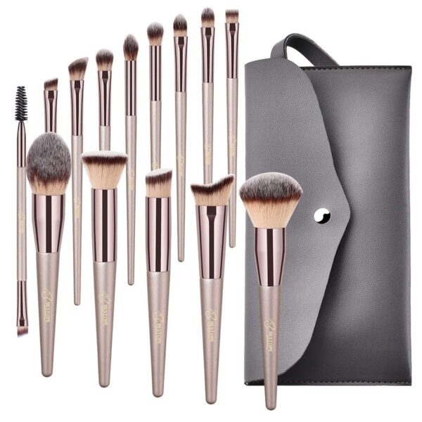 Professional makeup brush set/প্রিয়াম কোয়াটি মেক-আপ ব্রাশ সেট