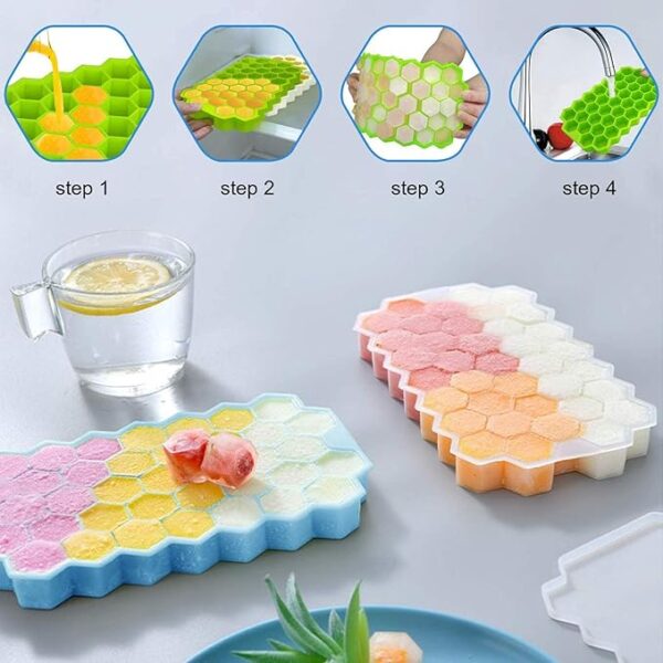 Silicone Ice Cube Tray 37 Cavity - Image 8