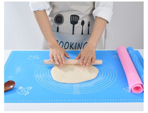 Silicone Mat with Measurements for Baking Mat Dough Pad with Scales Sugar Craft Fondant Enlarged and Thickened Version